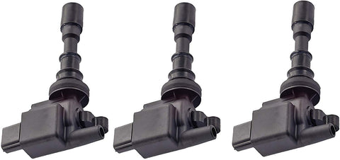 Pack of 3 Ignition Coils for 02 03 04 05 Kia Sedona 01 Hyundai XG300 02 XG350 3.0L 3.5L fit C1353 UF-432 27300-39050