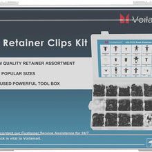 Voilamart 467 PCS Car Retainer Clips and Plastic Fasteners Kit - 19 Most Popular Sizes with Fastener Remover Push Pins Rivets Auto Door Trim Panel Clips Assortment Set Universal Fit for Ford Toyota