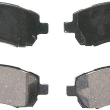Wagner QuickStop ZD722 Ceramic Disc Pad Set, Front