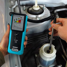 Allsun Automotive Brake Fluid Tester Brake Fluid Detector LED Indicator 180°Pucker with Buzzer Diagnostic Tool EM283A