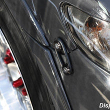 4x JDM Black Car Bumpers Trunk Fender Hatch Lids Quick Release Fasteners