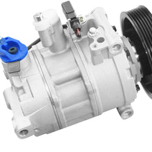 MGPRO 1pc A/C Compressor & Clutch Compatible with 2013-2017 Q5 Sport Utility 2013-2016 S4 Sedan 2013-2017 S5 Convertible 2013-2017 S5 Coupe 2014-2017 SQ5 Sport Utility