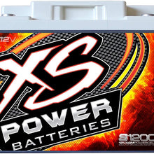 XS Power S1200 'S Series' 12V 2,600 Amp AGM Automotive Starting Battery with Terminal