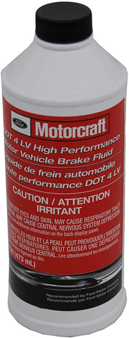 Genuine Ford Fluid PM-20 DOT-4 LV High Performance Motor Vehicle Brake Fluid - 16 oz.