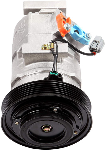 OCPTY CO 10736C Air Conditioner Compressor Compatible with MDX Acura Pilot Honda Ridgeline Odyssey