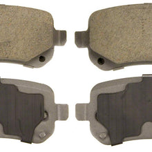 Wagner ThermoQuiet QC1326 Ceramic Disc Pad Set With Installation Hardware, Rear
