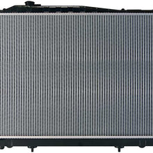 AutoShack RK772 27.1in. Complete Radiator Replacement for 1997-2000 Infiniti QX4 1996-2000 Nissan Pathfinder 3.3L