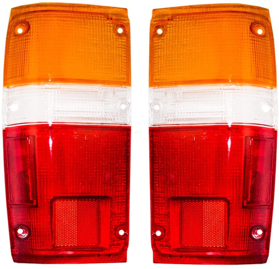 Driver and Passenger Taillights Tail Lamps Lens Replacement for Toyota Pickup Truck SUV 8156189133 8155189133 AutoAndArt