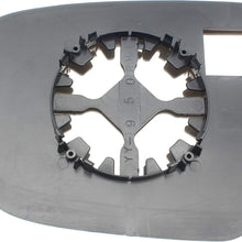 Kool Vue NS24GR Mirror Glass for Nissan Murano 15-17/Pathfinder 17-18/Rogue 14-18 Right Side With Backing Plate
