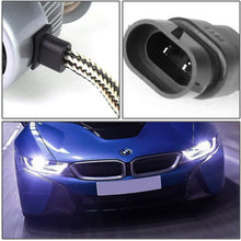 DNA Motoring HID-LED-LB-FAN-H8 Pair of LED Light Bulbs with Cooling Fan