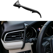 CKE Dashboard Air Vent Wind Outlet Left Side Cover ABS Trim Sticker Carbon Fiber Style for Camry 2018 2019 2020