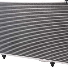 ANGLEWIDE Aluminum Condenser Air Conditioning A/C Condenser fit for 2004 2005 2006 2007 2008 for Toyota Solara Coupe 2.4L US Stock US Cargo US Shipment