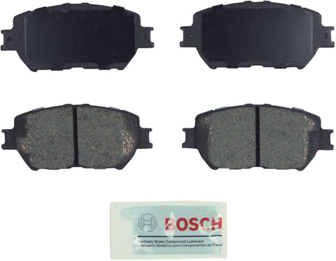 Bosch BE908 Blue Disc Brake Pad Set for Lexus: 2006 GS300, 2009-13 IS250; Toyota: 2002-06 Camry - FRONT