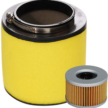 HIFROM ATV Air Filter Element Cleaner with Oil Filter Replacement for Honda Rubicon 500 650 TRX500FA TRX500FGA TRX650FA TRX650FGA Replace 17254-HN1-000 15412-KEA-003
