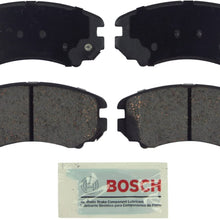 Bosch BE924 Blue Disc Brake Pad Set for Select 2003-15 Buick, Cadillac, Chevrolet, GMC, Hyundai, Kia, and Saab - FRONT