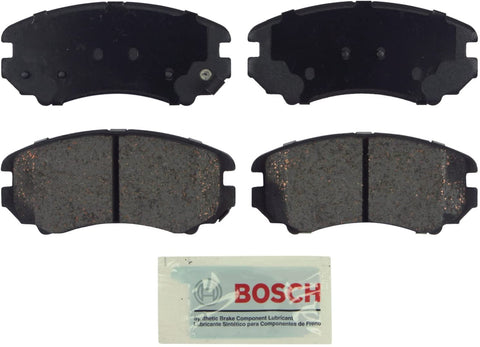 Bosch BE924 Blue Disc Brake Pad Set for Select 2003-15 Buick, Cadillac, Chevrolet, GMC, Hyundai, Kia, and Saab - FRONT