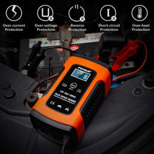 5 Amp 12V Automotive Smart Battery Charger/Maintainer for Car, Motorcycle, Lawn Mower, Boat, RV, SUV, ATV and More