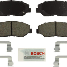 Bosch BE943H Blue Disc Brake Pad Set with Hardware For: Honda Accord, Pilot, Front