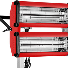 Bestauto 2000W Baking Infrared Paint Curing Lamp Short Wave Infrared Heater Car Bodywork Repair Paint Dryer/Stand