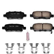 Power Stop Z23-1288, Z23 Evolution Sport Carbon-Fiber Ceramic Rear Brake Pads