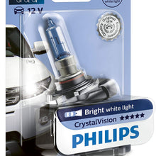Philips Crystal Vision 4300K HB3 Car Headlight Bulb (Single Pack of Bulbs)