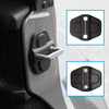 Monrand 6 Pcs Car Door Lock Cover for 2007-2019 Jeep Wrangler JL JLU Jeep Gladiator JT, ABS Car Door Lock Covers Protection Trim Decor