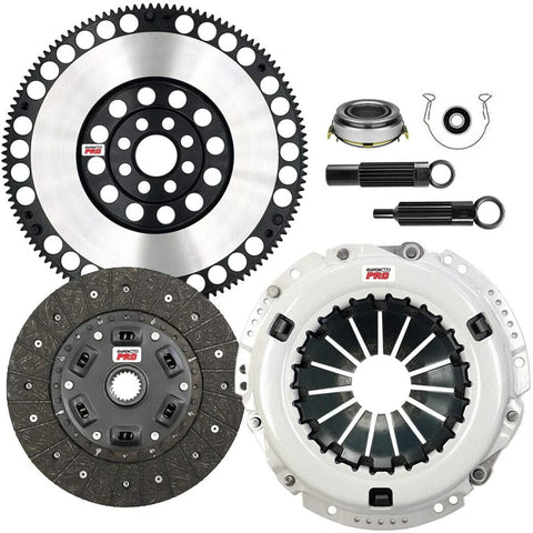 ClutchMaxPRO Performance Stage 2 Clutch Kit with Chromoly Flywheel Compatible with 05-10 Scion tC, 08-15 xB, Toyota Camry, 09-12 Corolla XRS, Martrix, 01-06 RAV-4, Solara 2.4L