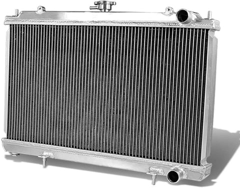 Replacement for Nissan 240SX Full Aluminum 2-Row Racing Radiator - Silvia S14 KA24 Engine Manual MT only
