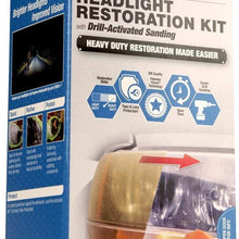 3M Heavy Duty Headlight Restoration Kit with Quick Clear Coat, 39175