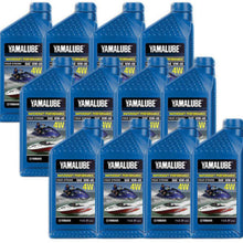 Yamaha Yamalube WaveRunner Jet Boat Engine Oil Case 12 of Quarts LUB-10W40-WV-12