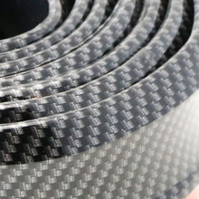 iJDMTOY (1 Universal PU Trunk or Roof Lip Spoiler or Roof Spoiler Body Kit Trim Sticker, 4.5ft (145cm/1.4m), Carbon Fiber Pattern