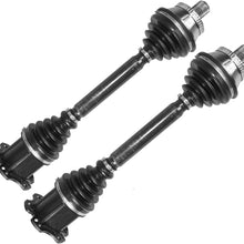 DTA DT1717671761 Front Driver and Passenger Side Premium CV Axles Fits 2002-2008 A4 With Automatic Transmission Only (Will NOT Fit A4 Quattro)