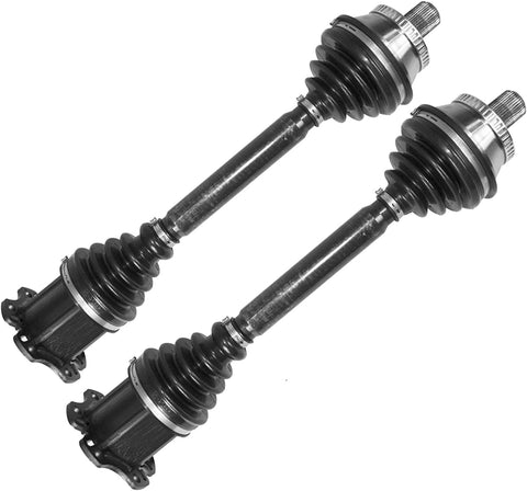 DTA DT1717671761 Front Driver and Passenger Side Premium CV Axles Fits 2002-2008 A4 With Automatic Transmission Only (Will NOT Fit A4 Quattro)