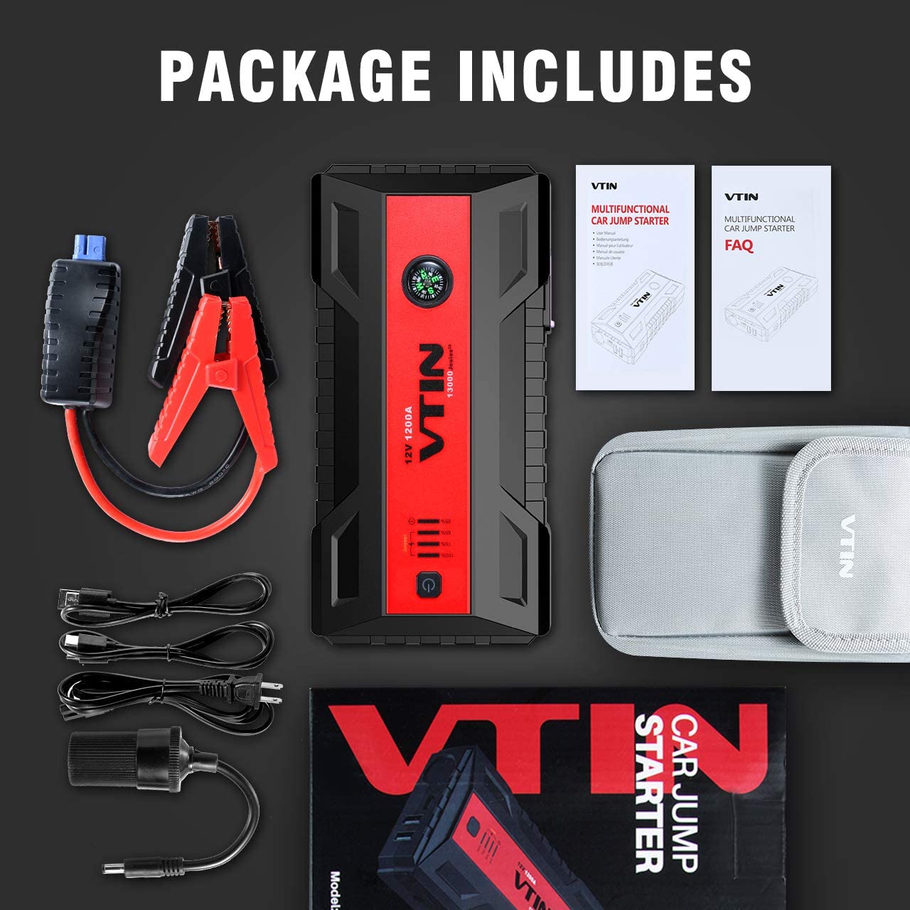Vtin car jump hot sale starter