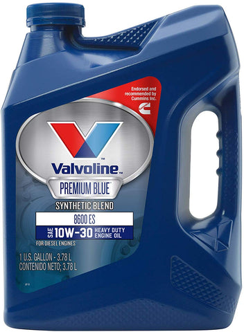 Valvoline Premium Blue 8600 ES SAE 10W-30 Engine Oil 1 GA, Case of 3