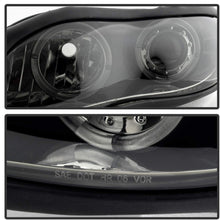 Spyder Auto 5078261 LED Halo Projector Headlights Black/Smoked