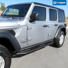 Tyger Auto TG-JA2J2288B Star Armor Kit for 2018-2020 Jeep Wrangler JL 4 Door (Exclude JK Model) | Textured Black | Side Step | Nerf Bars | Running Boards