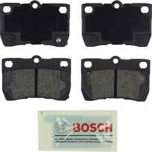 Bosch BE1113 Blue Disc Brake Pad Set for Select Lexus GS300, GS350, GS430, GS450h, GS460, IS250, IS350 - REAR