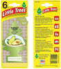 Little Trees Car Air Freshener | Hanging Tree Provides Long Lasting Scent for Auto or Home |Creamy Avocado, 6-Packs (4 Count)