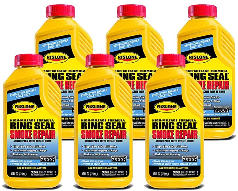 Rislone 4416-6PK Ring Seal Smoke Repair - 16 oz., (Pack of 6) (6 Pack)
