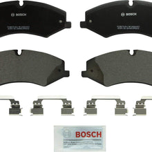 Bosch BP1425 QuietCast Premium Semi-Metallic Disc Brake Pad Set For Land Rover: 2017 Discovery, 2010-2016 LR4, 2010-2017 Range Rover, 2010-2017 Range Rover Sport; Front