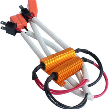 BSLighting 2pcs H7 499 LED Fog Light HeadLight DRL Error Free Load Resistor Wiring Harness
