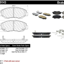 Centric 105.09143 Brake Pad