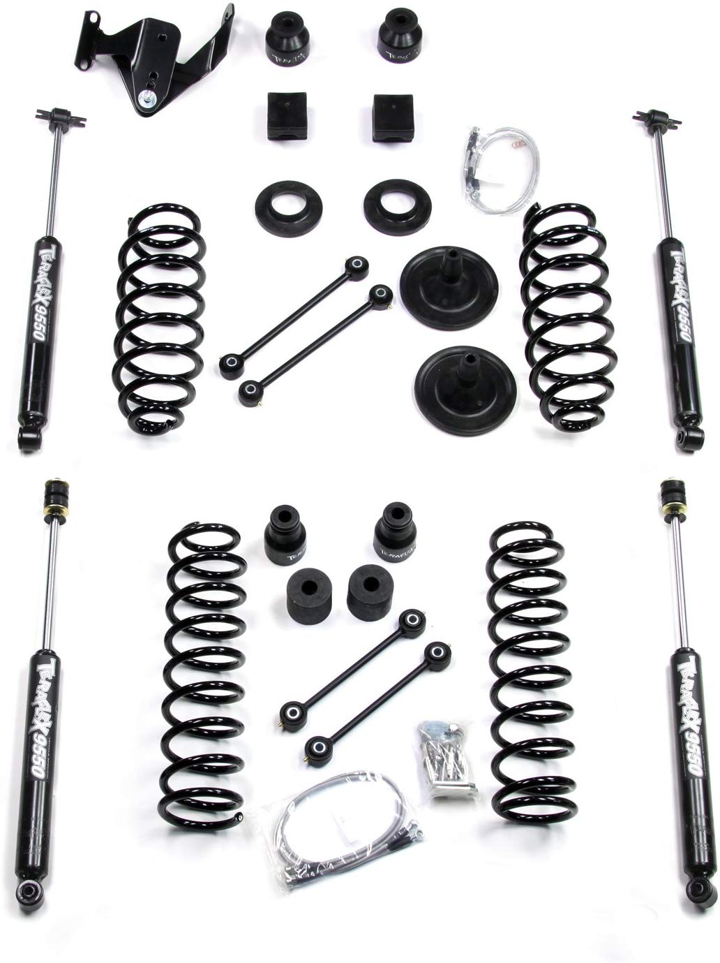 Teraflex 1251200 JKU 4-Door Base 3” Lift Kit w/ 9550 VSS Shocks