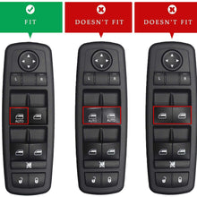 68084001AB Upgraded Window Switch for 2011-2016 Dodge Journey 4 Door OE#68084001AC 68084001AD Front Left Driver Side Power Control Switch 13+8 Pins