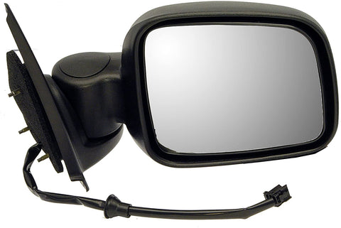 Dorman 955-1392 Passenger Side Power Door Mirror - Folding with Memory for Select Jeep Models, Black