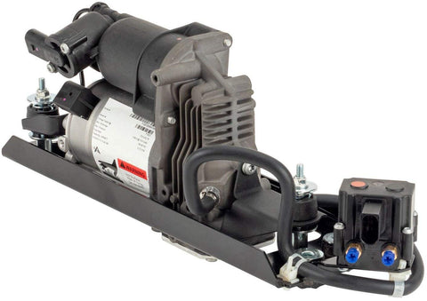 Arnott P-3220 Air Suspension Compressor-04-10 BMW 5 Series (E61), Includes Valve Block