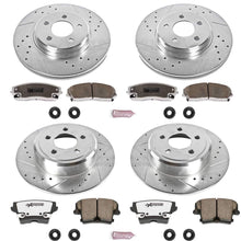 Power Stop K1715-26 Front & Rear Z26 Street Warrior Brake Kit Chrysler Dodge