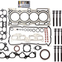 ECCPP Head Gasket Head Bolts Set Replacement for 02 03 04 05 06 for Nissan Altima 2.5L for Nissan Sentra 2.5L L4 DOHC QR25DE