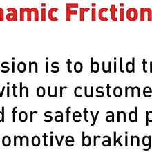 Rear Dynamic Friction Company Heavy Duty Brake Pads 1214-1304-00